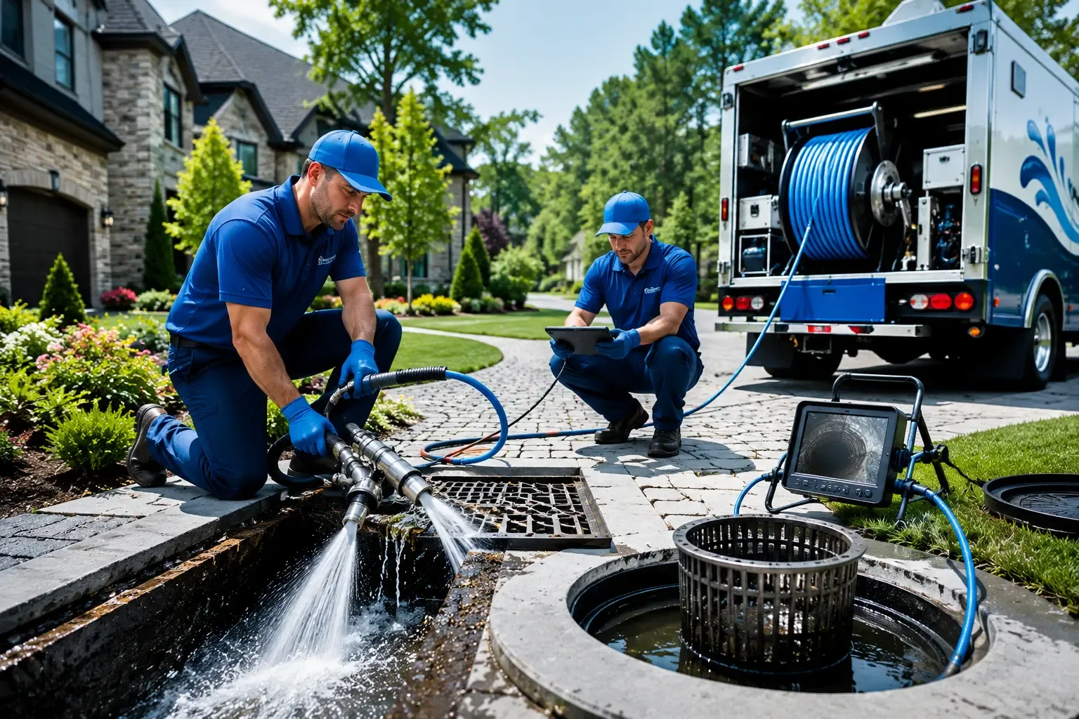 Local outdoor drain cleaning professionals in Shenandoah, VA
